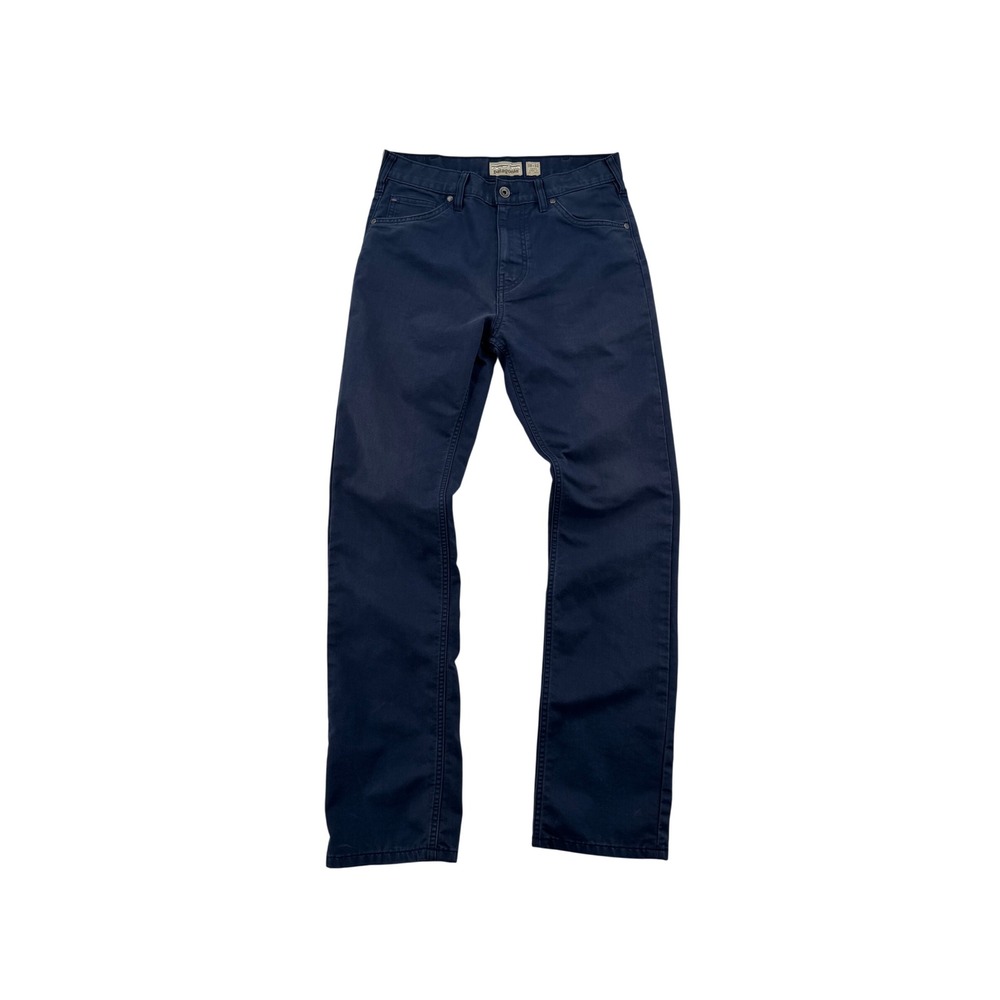 Patagonia Canvas Pants Mens 30x32 Navy Blue Excellent Straight Leg 56490